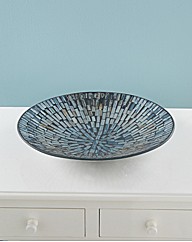 Silver Mosaic Plate