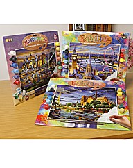 Set of 3 Paint By Numbers