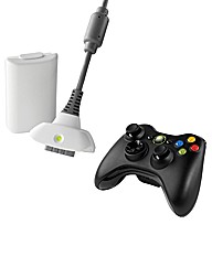 Black Wireless Controller For Xbox 360