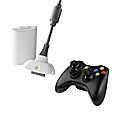 Black Wireless Controller For Xbox 360