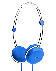 iLuv Sweet Cotton Headphones - Blue