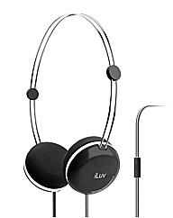 iLuv Sweet Cotton Headphones - Black