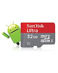 Ultra Android 32GB Micro SD + Adaptor
