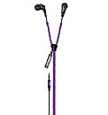 VIBE Slick Zip Headphones Purple