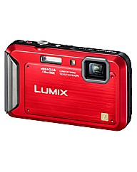 Panasonic 16MP Waterproof Camera Red