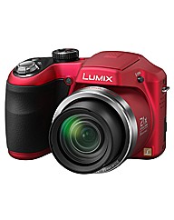 Panasonic 16MP 21x Zoom Camera - Red