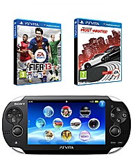 PS Vita Wifi Console + FIFA 13 + 1 Game