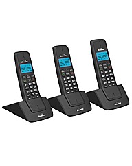 Triple Phone with Answer Machine