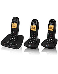 BT Triple Telephone - Answering Machine