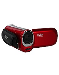 Vivitar 12MP Digital Video Camera Red