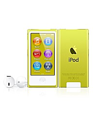 Apple iPod Nano 16GB - 7th Gen - Yellow