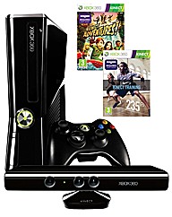 XBox 360 250GB Console & Kinect Bundle