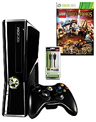 XBox 360 4GB Console + 1 Game + HDMI