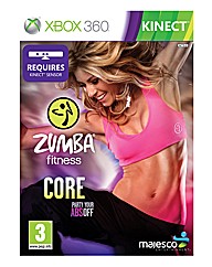 Zumba Core XBox 360 Kinect Game