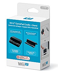 Wii-U Gamepad Cradle + Stand