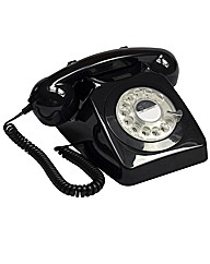 Retro Phone - Black