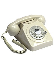 Retro Phone - Ivory