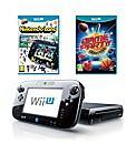 Black Wii-U Premium Pack + 2 Games