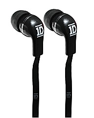 One Direction Earphones - Black