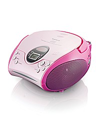 Lenco Portable CD Player - Pink