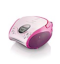 Lenco Portable CD Player - Pink