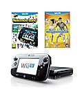 Black Wii-U Premium Pack + 2 Games