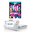 White Wii-U Basic Pack + Just Dance 4