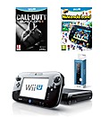 Black Wii-U Premium Pack + 2 Games