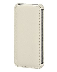 Hama iPhone Flap Case - White