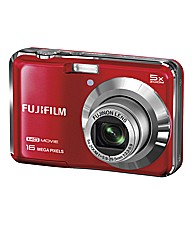 Fuji FinePix 16MP Camera Red