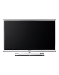 Sharp 32in LED TV - White + Installation