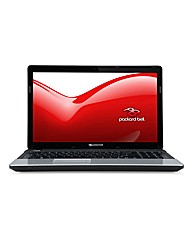 Packard Bell 15.6in Pentium Laptop Black