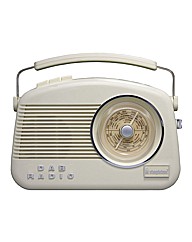 DAB Retro Radio - Cream