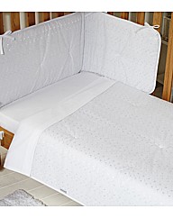 Clair de Lune Broderie Anglaise Bedding