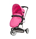 OBaby Chase 3 Wheel Pushchair Pink