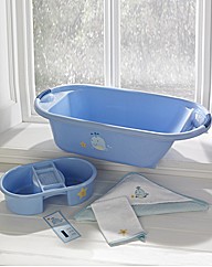 Lollipop Lane Blue Whale Bath Set