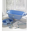 Lollipop Lane Blue Whale Bath Set