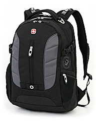 Wenger Black/Grey Laptop Backpack
