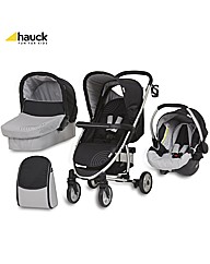 Hauck Malibu All in One Pushchair Silver