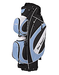 Ben Sayers Cart Bag Black/Sky Blue