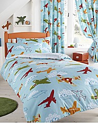 Aeroplane Duvet Cover Set