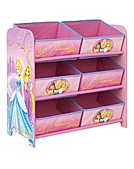 Disney Princess 6 Bin Storage