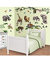 Jungle Adventure Room Decor Kit