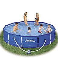 Bestway 12 Foot Steel Frame Pool