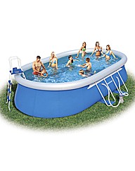Bestway 18 Foot Oval Fast Set Pool