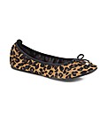 Redfoot Paloma Leopard Folding Pump