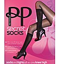 Pretty Polly Secret Socks Modal Tights