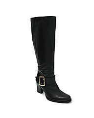 Marta Jonsson black leather knee boot