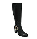 Marta Jonsson black leather knee boot