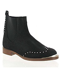 Marta Jonsson black leather ankle boot